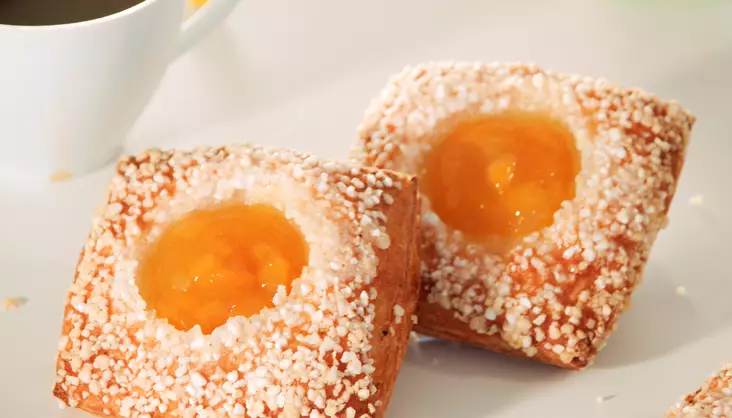 Raesokeriwiener, persikka - WIENERLEIVÄT - 3520 - 2