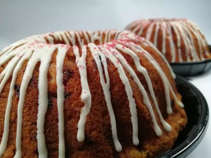 Puolukka-valkosuklaakakku 580g - KAHVIKAKUT - 8083 - 1